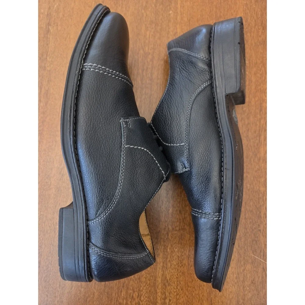 sandro moscoloni Cap Toe‎ Derby Men's 9.5d Dress Shoes Black 17305
